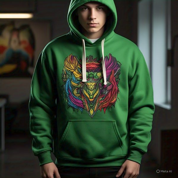 HOODIE NIRVANA VERDE